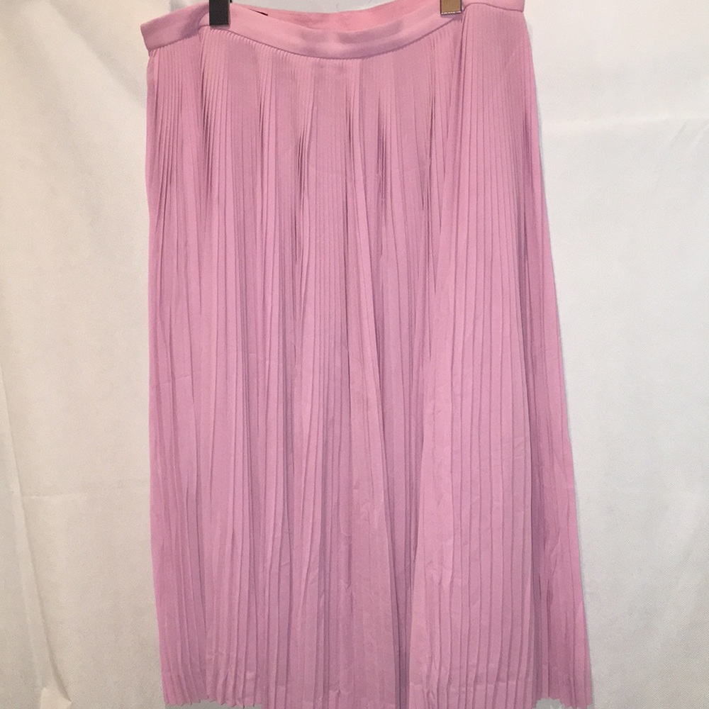 J Crew Lavender Pleated MIDI Skirt | Size 10